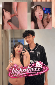 น้ำว่าวแตกแรงเต็มเลอะไปหมด ONLYFANS – highsstn น้องฮาย 